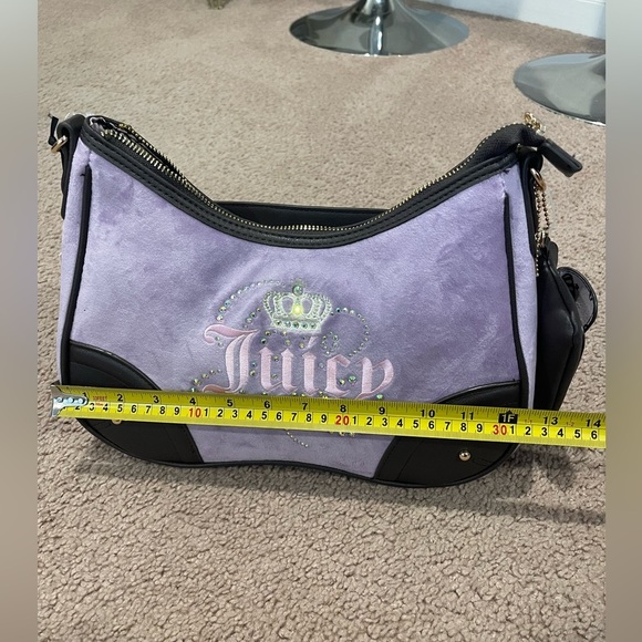 JUICY COUTURE Dreamy Purple Shoulder Bag with small coin purse - Picture 8 of 9